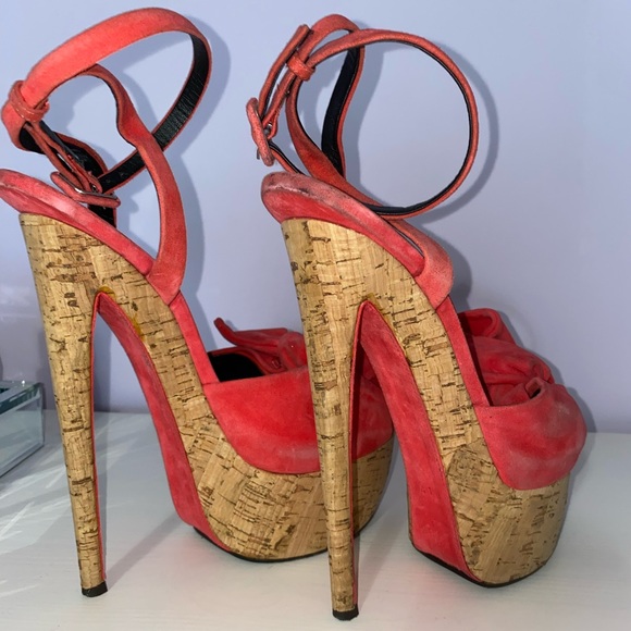 Giuseppe pink heel - Picture 4 of 5